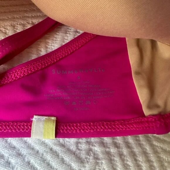 NWOT Summersalt Hibiscus Bikini Set Size 4 - Picture 4 of 4